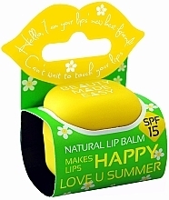 Fragrances, Perfumes, Cosmetics Sunscreen Lip Balm - Beauty Made Easy Love u Summer Natural Lip Balm SPF 15