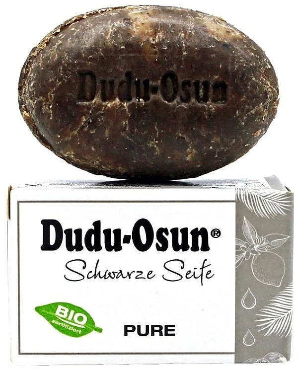 Organic Black Soap, unscented - Dudu-Osun Black Soap Pure — photo N1