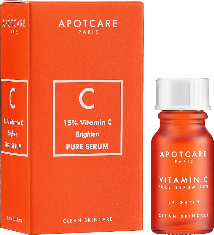 Brghtening Serum - APOT.CARE Pure Seurum Vitamin C — photo N1