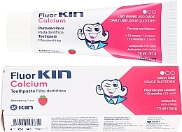 Kids Toothpaste - Kin Fluor Calcium Tootpaste — photo N2