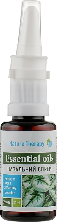 Nasal Spray with Cyclamen Extract - J'erelia Nature Therapy Essential Oils Nasal Spray — photo N1