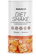 Protein Cocktail "Salted Caramel" - BioTechUSA Diet Shake Salted Caramel Hight Fiber Protein Meal — photo N1