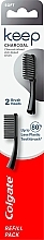 Fragrances, Perfumes, Cosmetics Toothbrush Replacement Nozzles, 2 pcs. - Colgate Keep Slim Soft Charcoal Refill