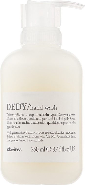 Delicate Hand Soap - Davines Dedy Hand Wash — photo N1