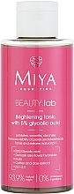 Fragrances, Perfumes, Cosmetics Brightening Hyaluronic Acid 5% Face Tonic - Miya Cosmetics Beauty Lab Tonic