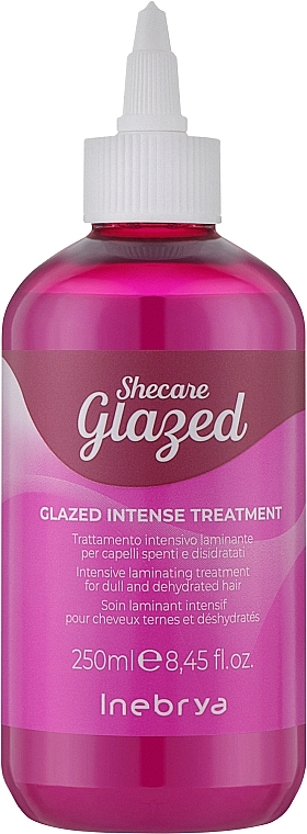 Care & Shine Cream with Glazing Effect - Inebrya Shecare Glazed Intense Treatment — photo N1