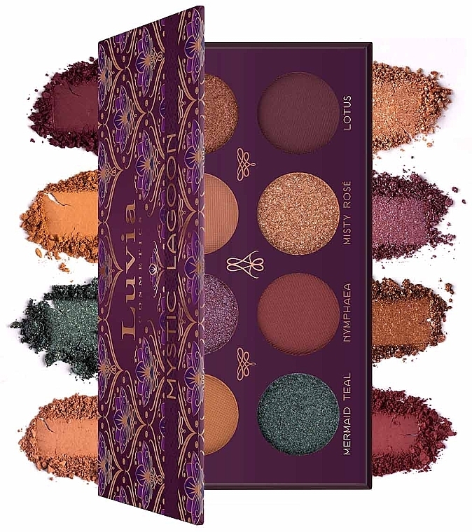 Eyeshadow Palette - Luvia Cosmetics Mystic Lagoon Eyeshadow Palette — photo N2