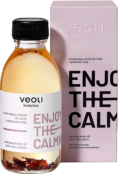 Veoli Botanica - Enjoy The Calmness Relaxing Body Oil with Rose Petals  — photo N1