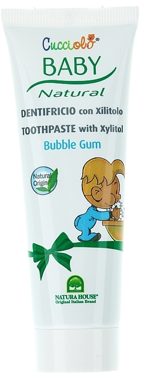 Toothpaste "Bubble Gum" - Natura House Baby Cucciolo Toothpaste — photo N1