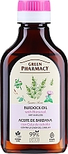 Fragrances, Perfumes, Cosmetics Anti Hair Loss Burdock Oil with Horsetail Extract - Green Pharmacy