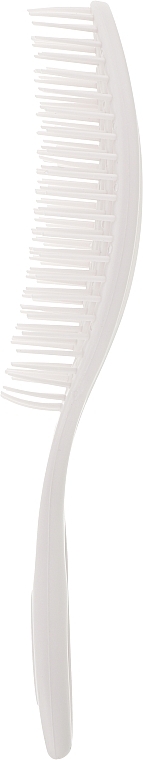 Flexible Blow Dry Hair Brush, elliptical, CR-4281, white - Christian — photo N10