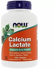 Dietary Supplement "Calcium Lactate" - Now Foods Calcium Lactate — photo N1