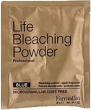 Fragrances, Perfumes, Cosmetics Bleaching Powder - Farmavita Life Bleaching Powder Blue