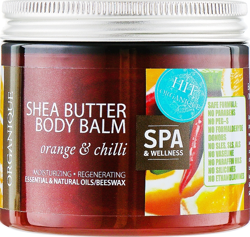 Body Balm "Orange and Chilli" - Organique Organique Shea Butter Body Balm Orange and Chilli — photo N2