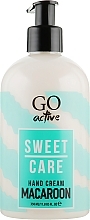 Fragrances, Perfumes, Cosmetics Hand Cream - GO Active Sweet Care Macaroon Hand Cream