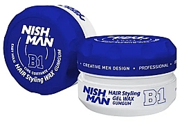 Fragrances, Perfumes, Cosmetics Hair Styling Gel Wax - Nishman Hair Styling Gel Wax B1 Gumgum