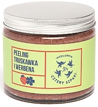 Body Scrub "Strawberry & Verbena" - Cztery Szpaki — photo N1