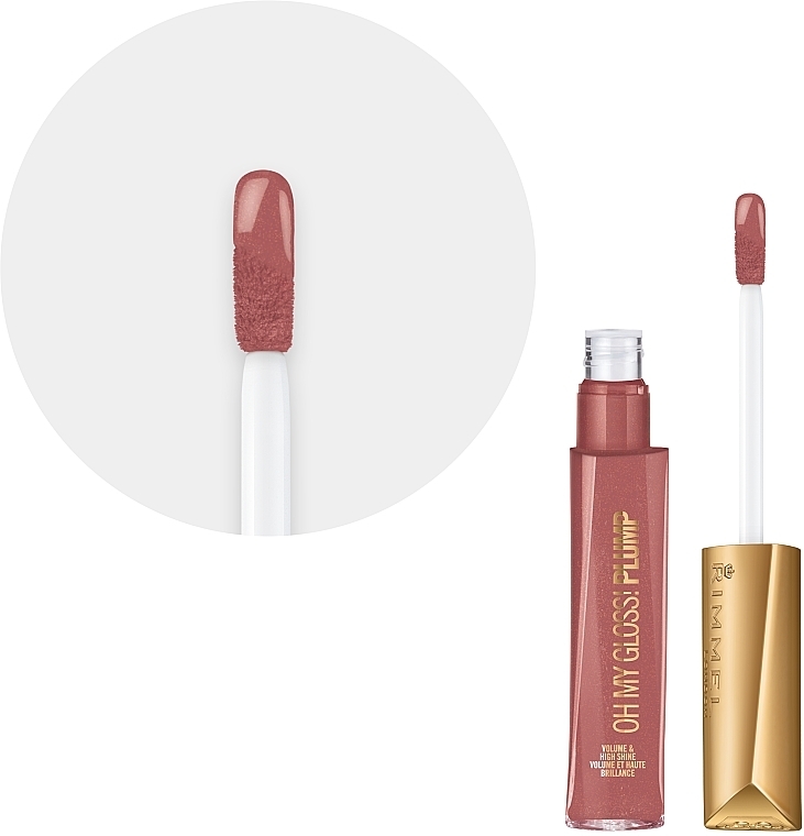 Lip Gloss - Rimmel Oh My Gloss! Plump — photo N5