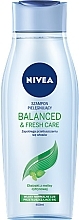 Fragrances, Perfumes, Cosmetics Shampoo "Tone-Up Effect" - NIVEA Hair Balanced&Fresh Care Shampoo