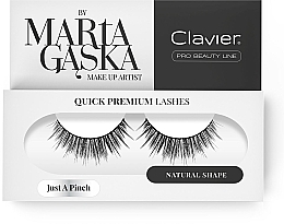 Flase Lashes - Clavier Quick Premium Lashes Just A Pinch 811 — photo N1