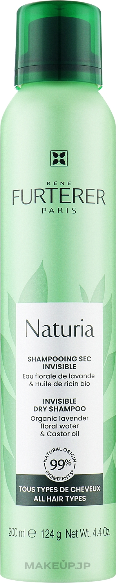 Dry Shampoo for All Hair Types - Rene Furterer Naturia (unpacked) — photo 200 ml