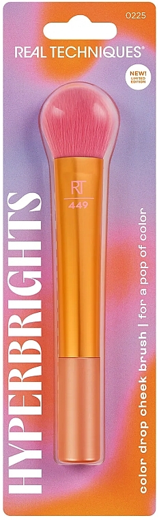 Blush Brush - Real Techiques Hyperbrights Color Drop Cheek Brush 449 — photo N2