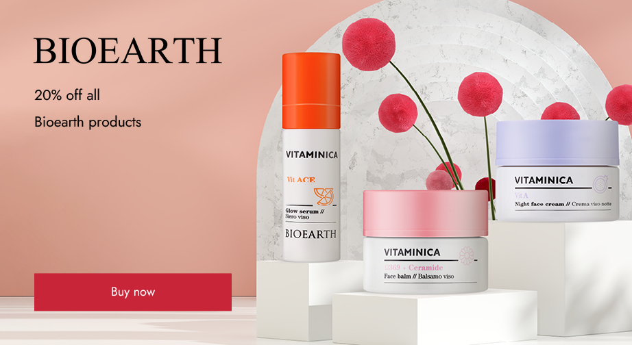 Enjoy 20% off all Bioearth products. Prices on the site already include a discount.