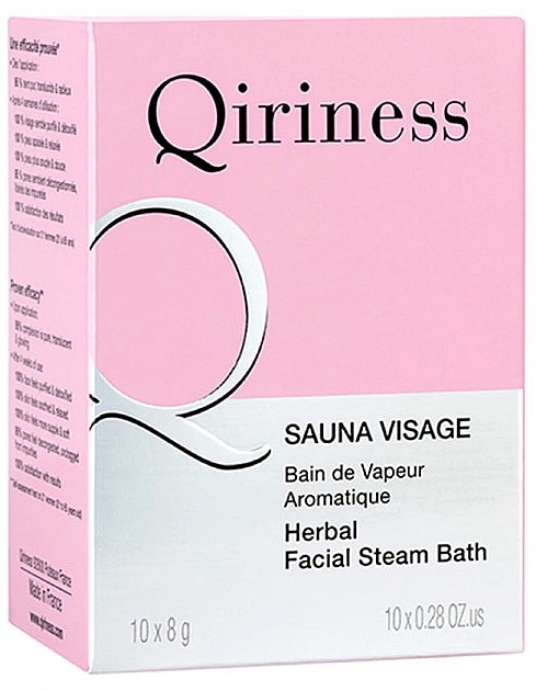 Facial Steam Bath Tablets - Qiriness Sauna Visage  — photo N2