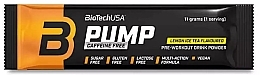 Iced Lemon Tea Pre-Workout Complex - BioTechUSA Pump Caffeine Free — photo N1