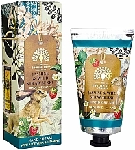 Fragrances, Perfumes, Cosmetics Jasmine & Wild Strawberry Hand Cream - The English Soap Company Anniversary Jasmine and Wild Strawberry Hand Cream