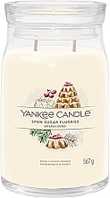 Fragrances, Perfumes, Cosmetics Scented Candle in Jar 'Spun Sugar Flurries', 2 wicks - Yankee Candle Singnature