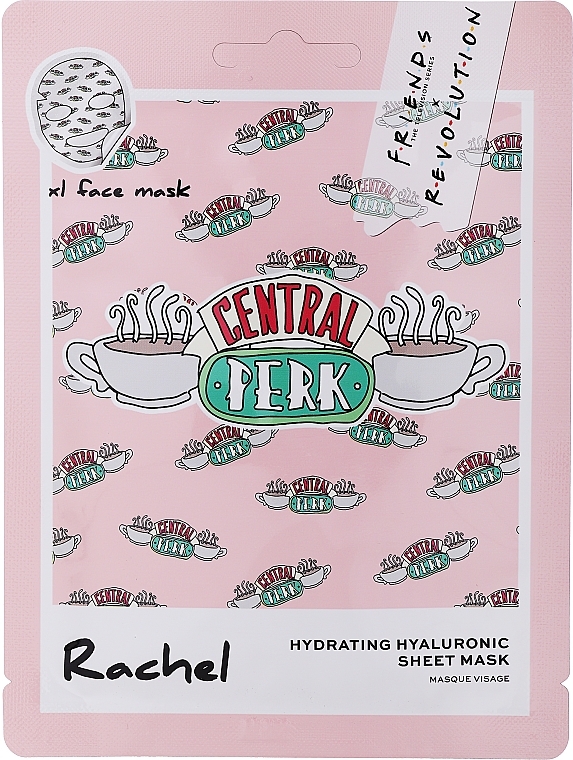 Hyaluronic Acid Sheet Mask - Makeup Revolution X Friends Rachel Hyaluronic Sheet Mask — photo N1