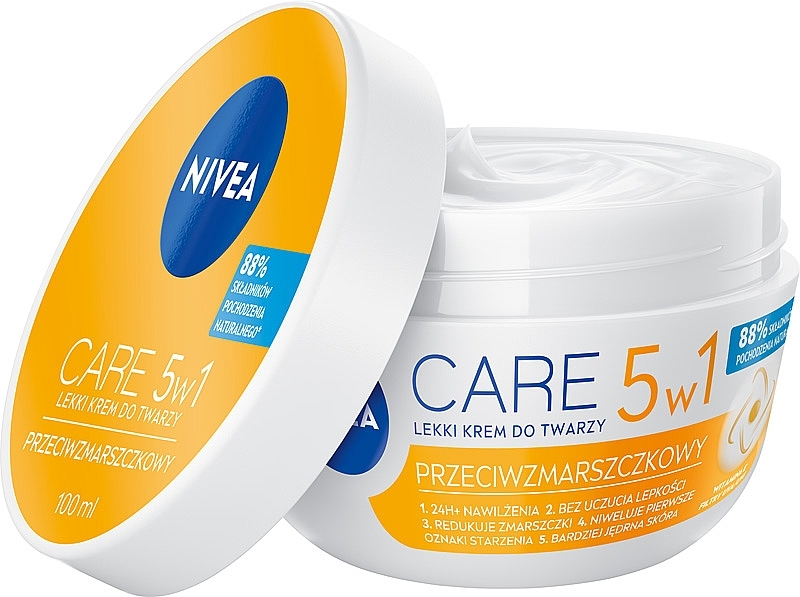 Light Anti-Age Face Cream - NIVEA Care Light Anti-Wrinkle Cream — photo N4