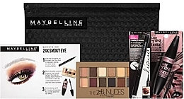 Fragrances, Perfumes, Cosmetics Set - Maybelline Set (palette/9.6g + mascara/9,5ml + liner/1ml)