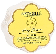 Fragrances, Perfumes, Cosmetics Reusable Foaming Bath Sponge - Spongelle Honey Blossom Body Wash Infused Buffer (travel size)