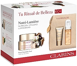 Fragrances, Perfumes, Cosmetics Set - Clarins Nutri Lumiere Set (cr/50ml + f/cr/15ml + foam/50ml)