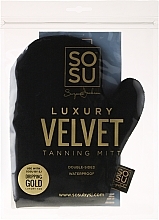 Self-Tan Mitt - Sosu by SJ Dripping Gold Luxury Tanning Mitt Velvet — photo N1