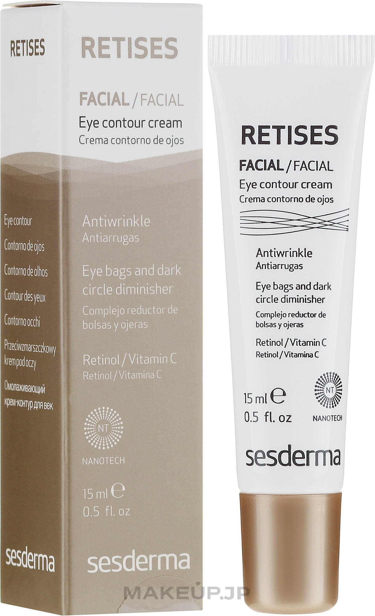 Regenerating eye Contour Cream - SesDerma Laboratories Retises Eye Contour — photo 15 ml