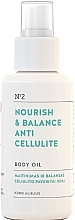 Fragrances, Perfumes, Cosmetics Anticelullite Body Oil - You & Oil Nourish & Balance Anti Cellulite Body Oil