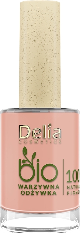 Nail Strengthening Conditioner with Sweet Potato "Bio" - Delia Cosmetics Bio Nail Vegetable Conditioner — photo N1