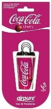 Car Air Freshener 'Coca-Cola Cherry' - Airpure Car Air Freshener Coca-Cola 3D Cherry — photo N1