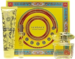 Fragrances, Perfumes, Cosmetics Versace Yellow Diamond - Set (edt/90ml + edt/10ml + b/lot/100ml)