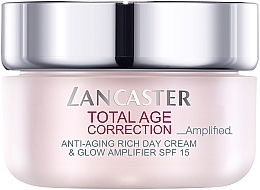 Fragrances, Perfumes, Cosmetics Anti-Aging Light Day Cream - Lancaster Total Age Correction Complete Anti-Aging Light Cream SPF15