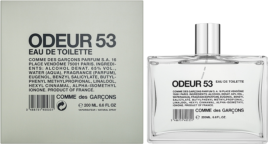 Comme Des Garcons Odeur 53 - Eau de Toilette — photo N2