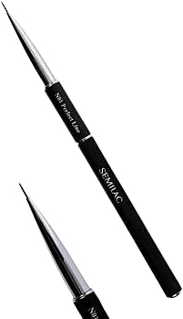 Nail Design Brush - Semilac Brush For Perfect Line 01 — photo N1
