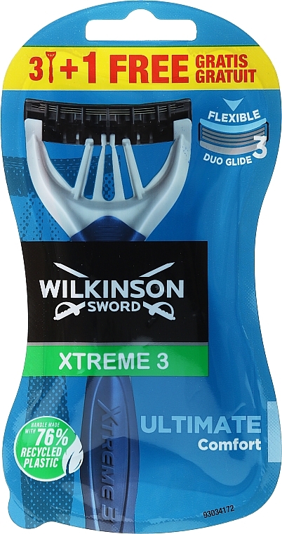 Shaving Razor - Wilkinson Sword Xtreme 3 Ultimate Plus — photo N5