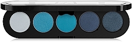 Eyeshadow Palette, 5 shades - Make-Up Atelier Paris Palette Eyeshadows — photo N1
