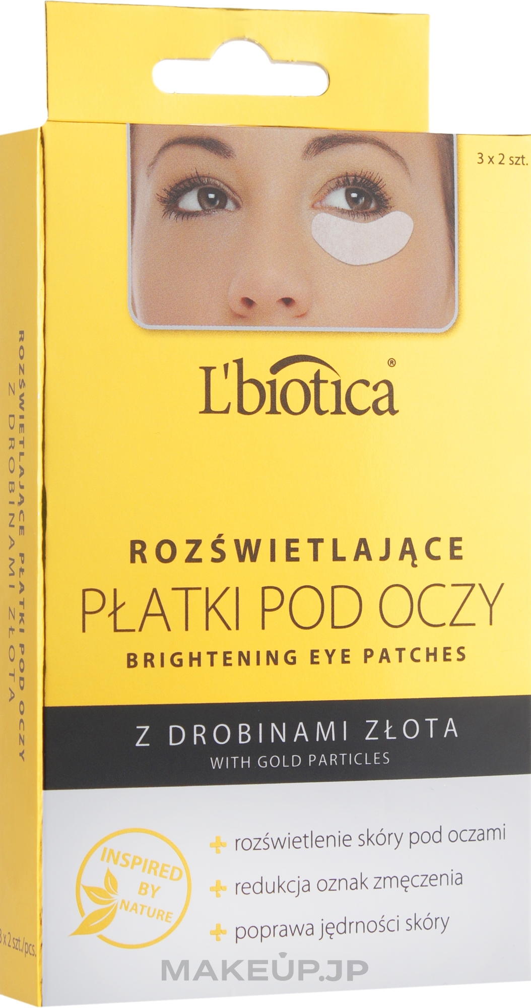 Collagen Eye Patch - L'biotica Home Spa Peel-off — photo 3 szt.