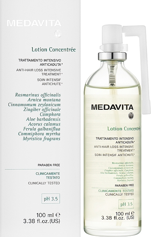 Anti Hair Loss Spray - Medavita Lotion Concentree Anti-Hair Loss Spray — photo N2