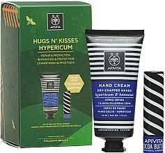 Fragrances, Perfumes, Cosmetics Set - Apivita Hugs & Kisses Beeswax (h/cr/50ml + lip/4.4g)